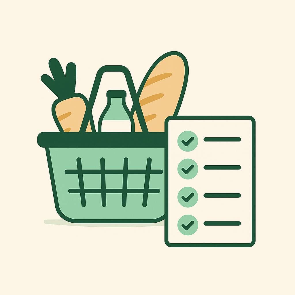 Smart Shopping Lists - shop once, waste less